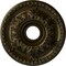 Ekena Millwork Granada Ceiling Medallion (Fits Canopies up to 6 5/8"), 18"OD x 3 1/2"ID x 2 1/2"P, Green Gold CM18GAGGS - alternate 1